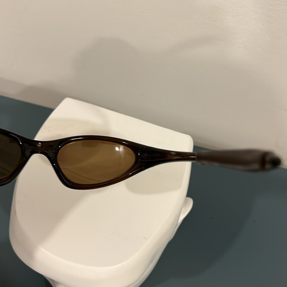 Vintage - Oakley early 2000's Bug-Eye Sunglasses RARE w/Steel Case - Picture 6 of 9